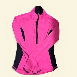 LULULEMON RUN Athletic U TURN Pullover Sweatshirt Jacket Pink 4 6
